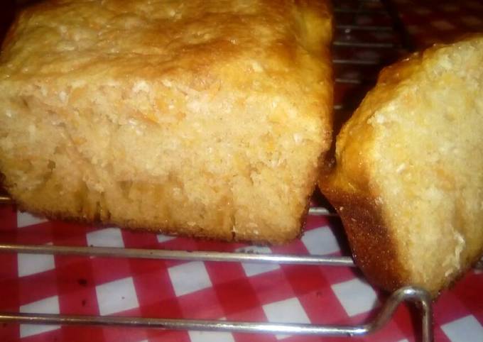 Budín de zanahoria y coco SIN TACC Receta de Lula Cookpad