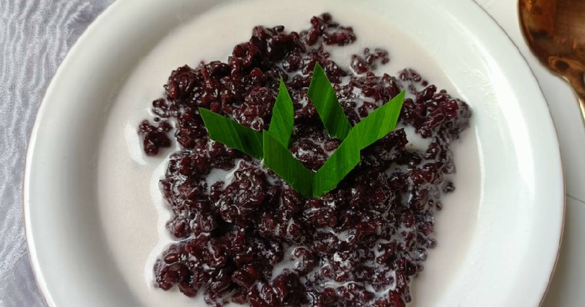 Resep Bubur Ketan Hitam Manis Dan Lembut Sederhana Mudah