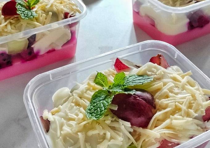 Resep Puding Salad Buah Oleh Irani Nara Cookpad