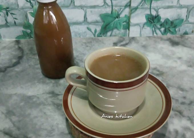 Resep Kopi Seliter Kopi Susu Gula Aren Oleh Anisatur Raehan Cookpad