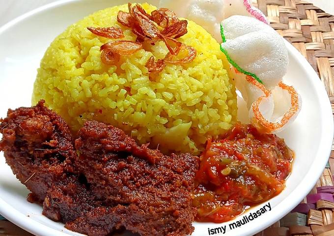 Resep Nasi Kuning Rice Cooker Oleh Ismy Maulidasary Cookpad