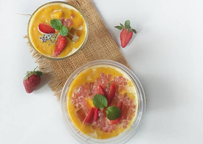 Resep Mango Sago Creamy Oleh Tati Noerh Cookpad