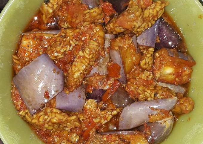 Resep Sambal Tempe Terong Oleh Maya Emeltien Phe Cookpad