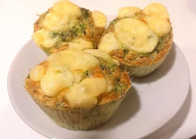 Muffins De Br Coli Y Puerro Receta De Reich Cookpad