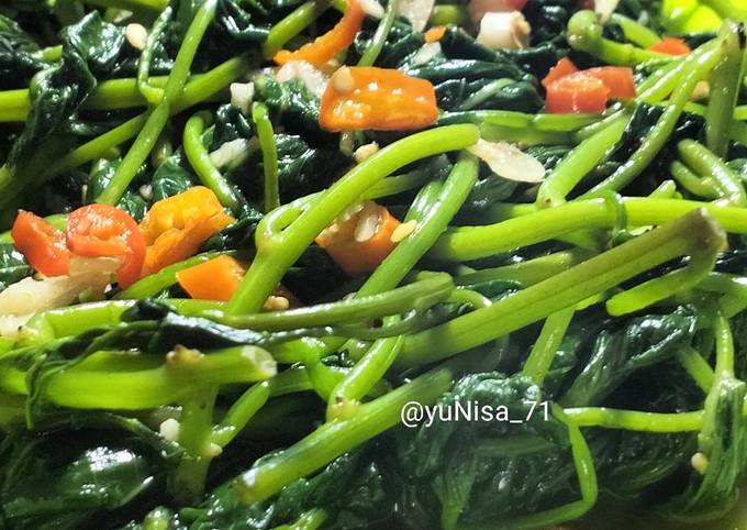 Resep Tumis Daun Ubi Jalar Oleh Yu Nisa Cookpad