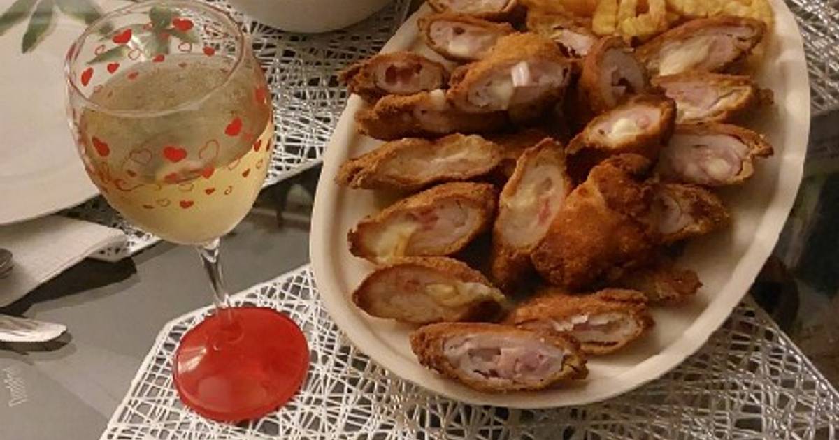 Csirkemell cordon blue Kucserkáné Szűcs Zsuzsanna receptje Cookpad