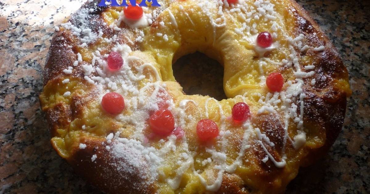 Rosca de pascua rellena versión 2017 Receta de GRINGA Cookpad