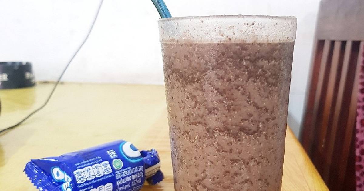 Resep Oreo Milkshake Oleh Checky Dough Cookpad