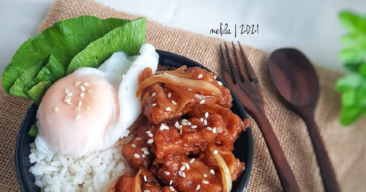 Resep Tahu Teriyaki Rice Bowl Oleh Melda Yanti Cookpad