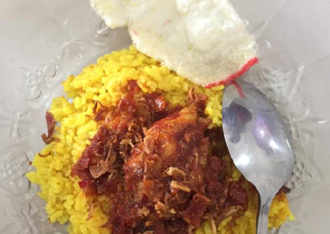 Resep Nasi Kuning Masak Habang Banjar Oleh Ratna Marta Sari Cookpad