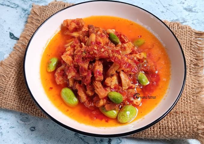 Resep Sambal Cucut Pete Oleh Mama Fathan Cookpad