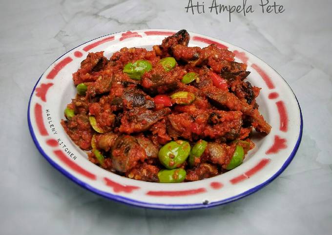 Resep Sambal Tumis Ati Ampela Pete Oleh Hadleny Kitchen Cookpad