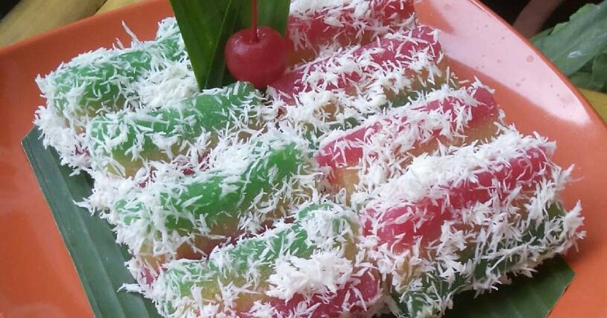 Resep Lapis Singkong Pelangi Oleh Hanindya Cookpad