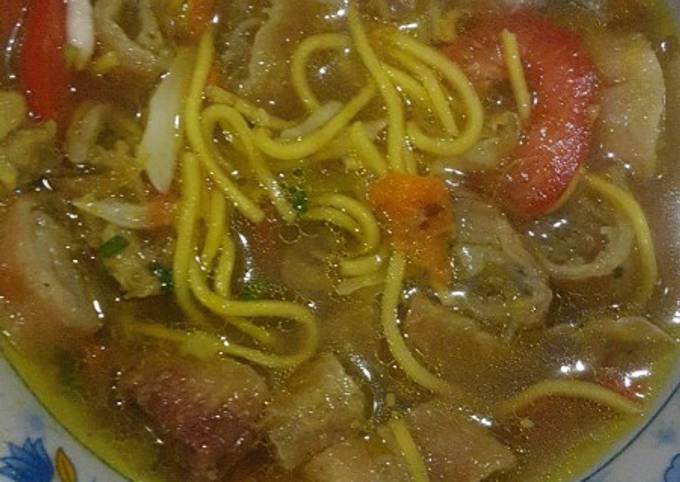 Resep Soto Mie Bogor Serba Instan Tapi Enak Oleh Suliska Pristi Cookpad