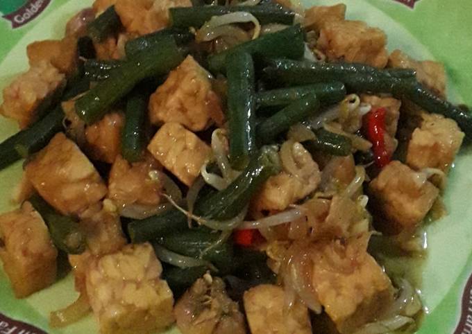 Resep Oseng Tempe Kacang Panjang Oleh Mumut Moment Cookpad