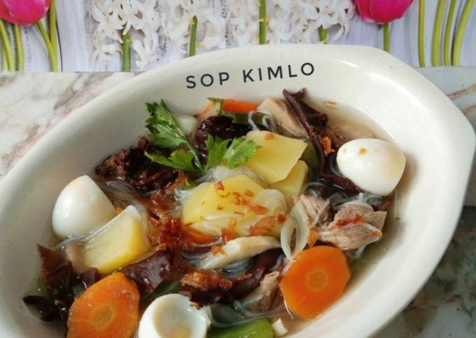 Resep Sop Kimlo Oleh Iqha Qyuth Cookpad