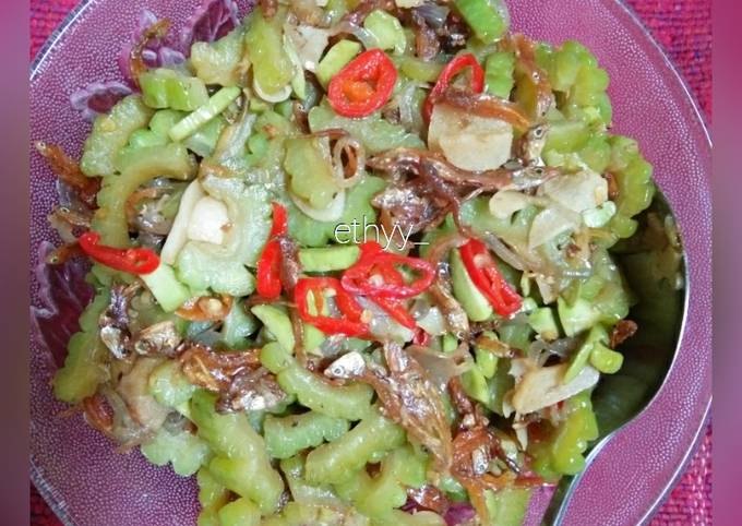 Resep Tumis Pare Teri Pete Oleh Ethyy Cookpad