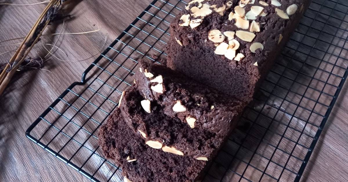 Resep Choco Almond Cake Oleh Erika Amelya Dapur Kirey Cookpad