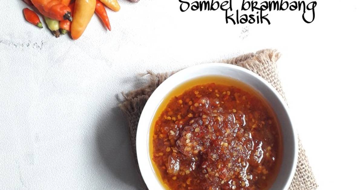 Resep Sambal Brambang Klasik Oleh Mama Fathan Cookpad