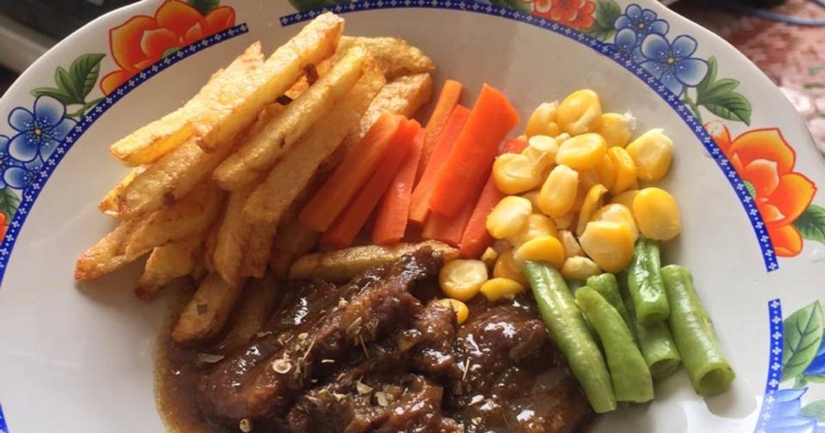 Resep Steak Daging Sapi Di Rumah Oleh Heny Lohono Putri Cookpad