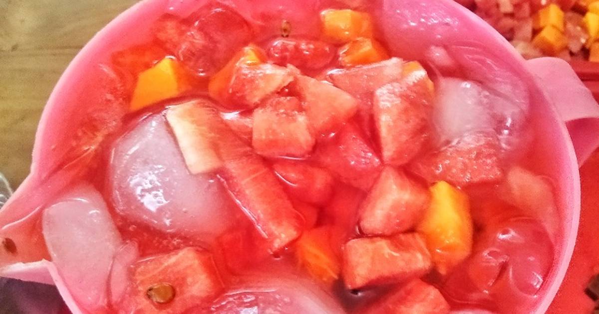 Resep 154 Es Buah Sederhana Farewell Party Oleh Devi Cha Cha