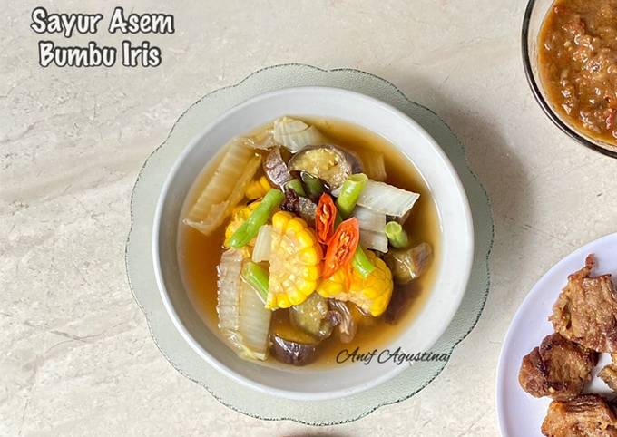 Resep Sayur Asem Bumbu Iris Oleh Anif Agustina Cookpad