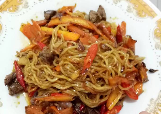 Resep Mie Goreng Oriental Ati Ampela Oleh F La Cookpad