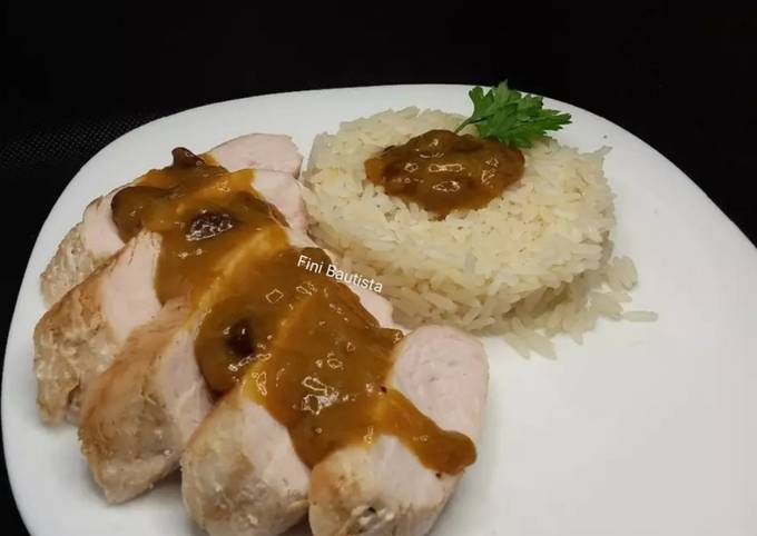 Solomillo De Pavo Con Salsa De Naranja Receta De Fini Bautista Angulo