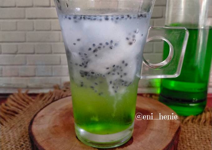 Resep Es Kelapa Syrup Melon Oleh Eni Henie Cookpad