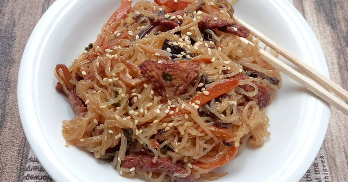 Resep Japchae Ala Korea Simple Oleh Erlina Cookpad