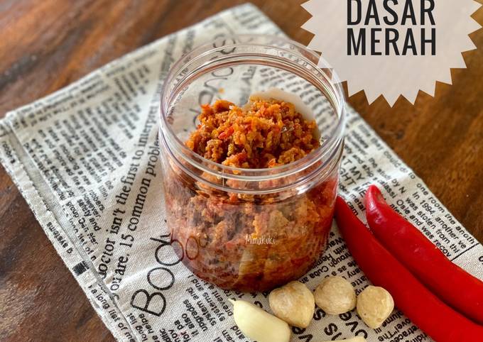 Resep Bumbu Dasar Merah Oleh Nia Mimakuki Cookpad