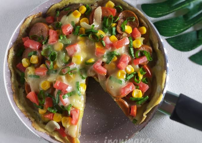 Resep Pizza Kentang Telur Oleh Irani Nara Cookpad