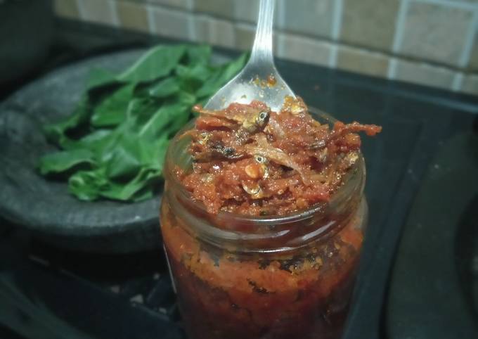 Resep Sambal Bajak Teri Oleh Safitri Yunitasari Cookpad