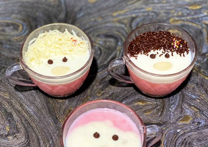 Resep Silky Pudding Susu Strawberry Oleh Rini Dwi Astuti Cookpad