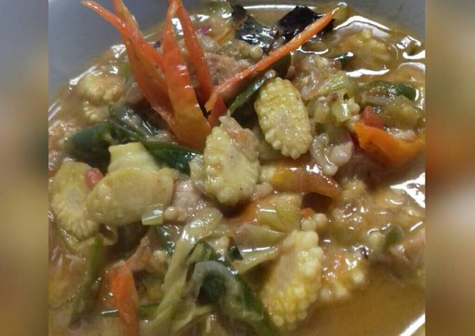 Resep Oseng Jagung Muda Kuah Terasi Oleh Ade Stefie Emo Et Cookpad