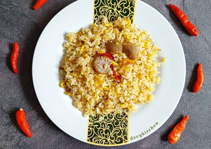 Resep Nasi Goreng Sambal Baby Cumi Oleh Devin Cookpad