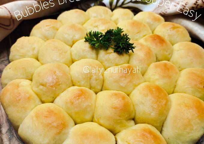 Resep Bubble Bread No Knead Super Easy Oleh Laily Nurhayati Cookpad