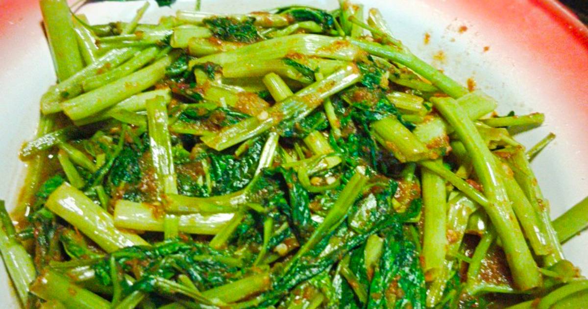 Resipi Kangkung Goreng Ekspres Oleh Hani Shaimi Cookpad