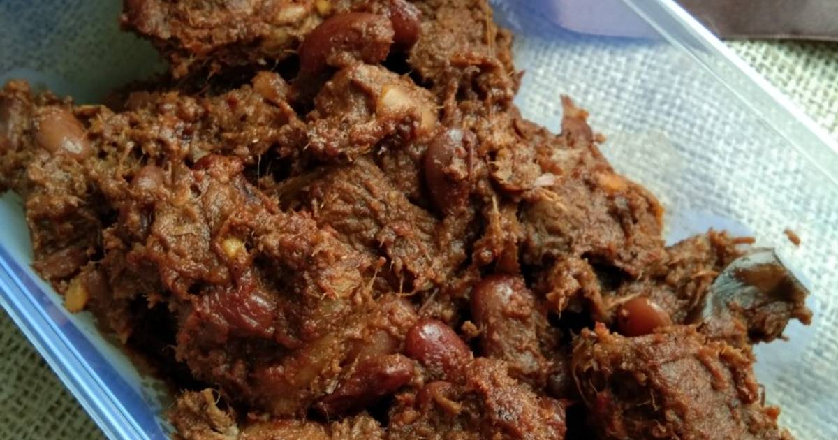 Resep Rendang Kacang Merah Oleh Novi Herawati Cookpad