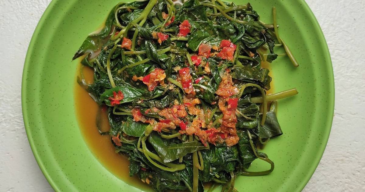 Resep Tumis Kangkung Sambal Terasi Oleh Nendah Rismaita Cookpad