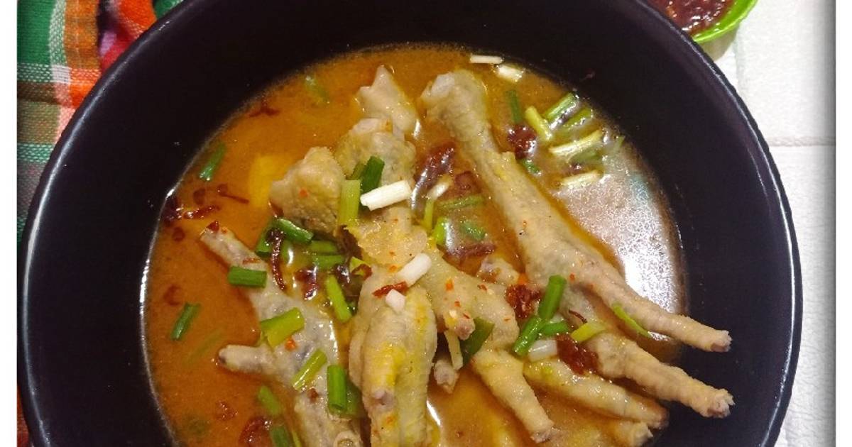 Resep Sop Ceker Pedas Oleh Ana Rafa Fadhlillah Cookpad