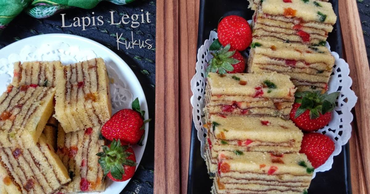 Resep Lapis Legit Kukus Oleh Een Nuraeni Cookpad