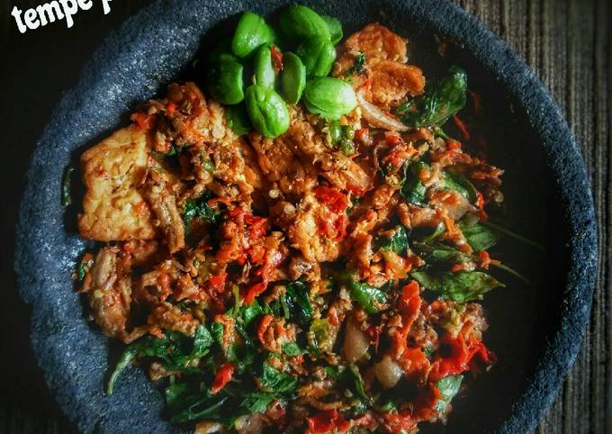 Resep Tempe Penyet Sambal Teri Oleh Dapur Renkganis Cookpad