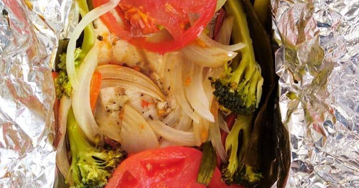 Reineta Con Verduras En Papillote Receta De Jose Domingo Montes Cookpad