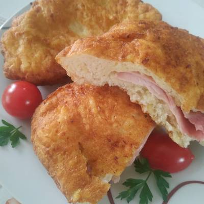 Töltött krumplis lángos Magyarné Nyírő Kati receptje Cookpad receptek