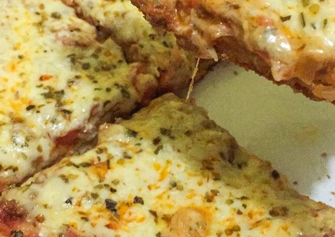 Resep Italian Thin Crust Pizza Oleh Vera Cookpad