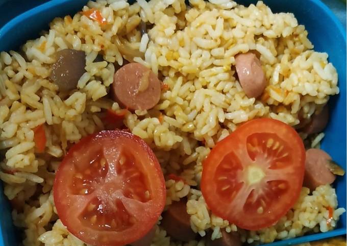 Resep Nasi Goreng Sosis Oleh Dilah Cookpad