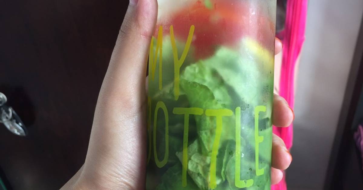 Resep Infused Water Sawi Tomat Lemon Oleh Lse Lusia Cookpad