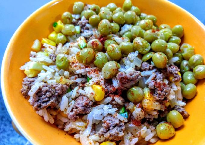 Arroz Con Verduras Y Carne Molida De Res Receta De LuisHernando Garcia