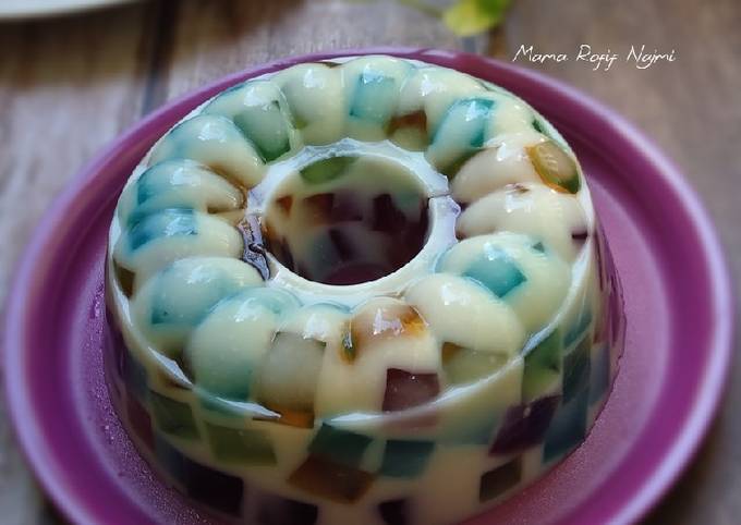 Resep Puding Mozaik Oleh Mama Rofif Najmi Cookpad